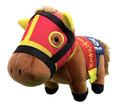 Thoroughbred Collection Plush Toy Doll Horse Mascot 15x19cm Fusaichi Pandora