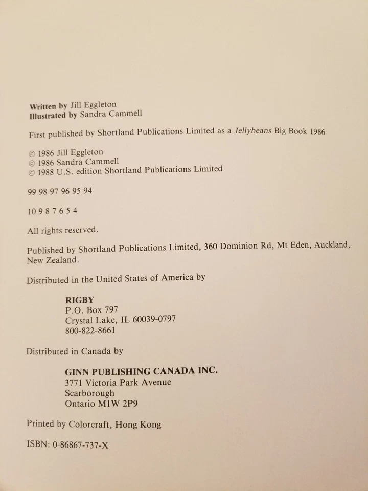 1988 Wiggly Worm Ginn Jill Eggleston Oversize Read Easel Big Book Teacher - Image 3 of 4