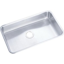 Elkay ELUHAD281650 Lustertone SS, 30-1/2" Single Bowl Undermount ADA Sink