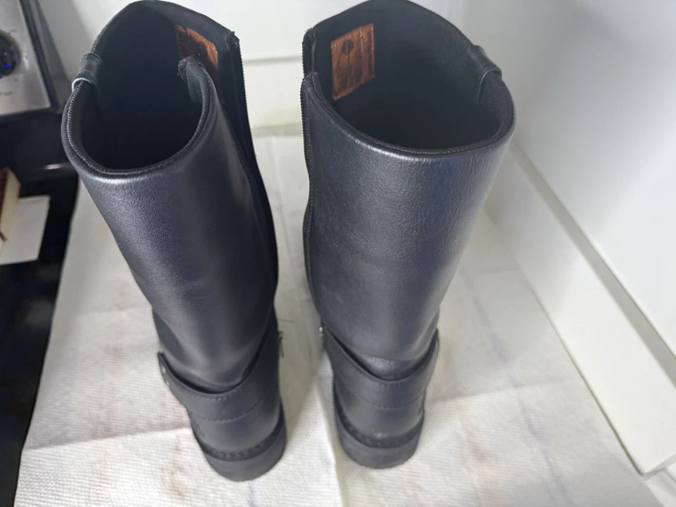 Botas de Montar Harley Davidson Talla 12 Negras Excelente Estado Envío Rápido 🚀 Foto 3 de 4