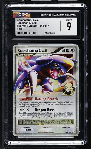 Garchomp C LV.X graded CGC 9 for sale on eBay