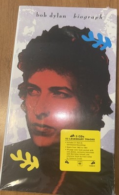 Biograph by Bob Dylan (CD, 2002) 3-CD Booklet Complete - Brand NEW