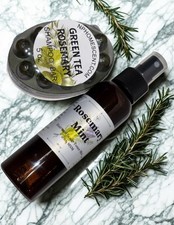 Rosemary-Mint Hair and Scalp Mist And Green Tea-Rosemary Shampoo Bar Set.