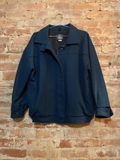 Vintage Woolrich Woman L Jacket Coat 100% Wool Made In USA Harrington Chore Uni