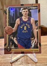 2025-26 Topps Chrome CHRISTIAN BRAUN Basketball Border Refractor #82 Nuggets