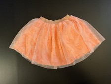 Pre-owned - Costume - Peach colored skirt with two tulle layers size 5T