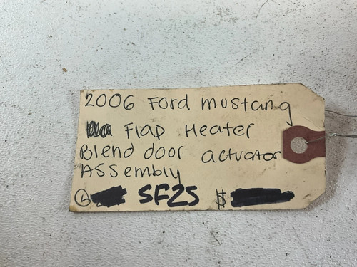 2006 FORD MUSTANG FLAP HEATER BLEND DOOR ACTUATOR ASSEMBLY ++ - Picture 11 of 11