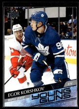 2020-21 Upper Deck Series 1 Hockey Young Guns #219 Egor Korshkov Rookie RC