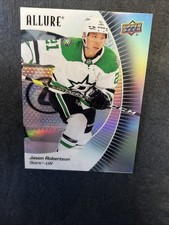 23-24 UD Allure Hockey Black Rainbow Parallel 51 Jason Robertson