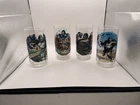 King Kong Vintage 1976 Drinking Glasses  Set of 4 Coca-Cola Movie