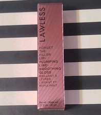 LAWLESS FORGET THE FILLER LIP PLUMPING GLOSS IN VELVET FULLSIZE 0.11 OZ NIB