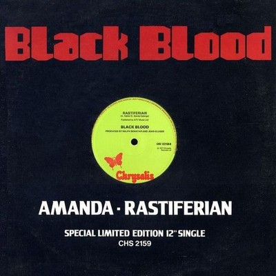Black Blood - Amanda / Rastiferian (12'') (Near Mint (NM or M-)) - 2791324285