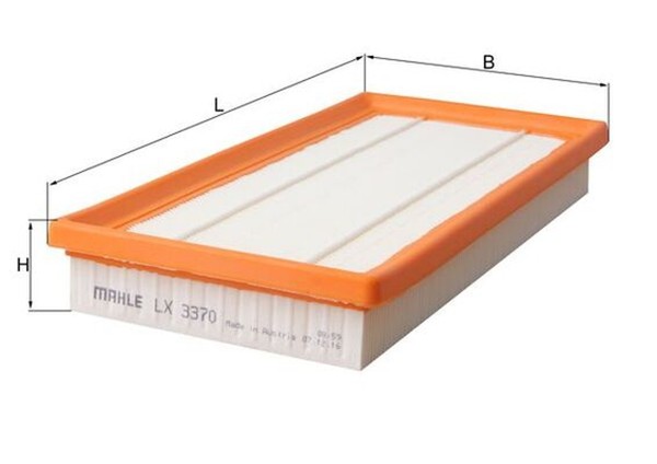 Mahle Luftfilter LX 3370 Filtereinsatz FüR Combo Opel X12 GroßRaumlimousine Tour-image