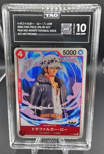 Trafalgar Law (One Piece Film Red) graded TAG 10 for sale on eBay