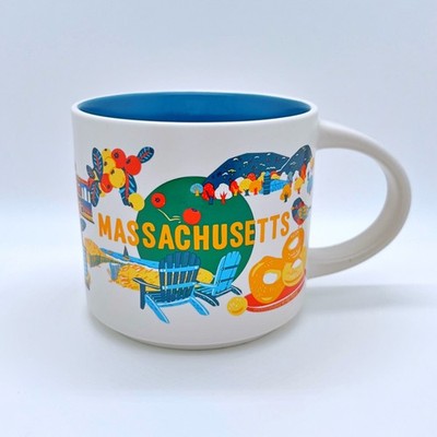 Starbucks Discovery Series Massachusetts State Mug Kaffee Tasse USA  