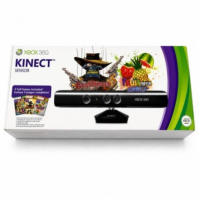 XBOX 360 Kinect Sensor In Open Box With Power Cord - Game Not Included