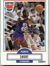 1990-91 Fleer #123 Purvis Short