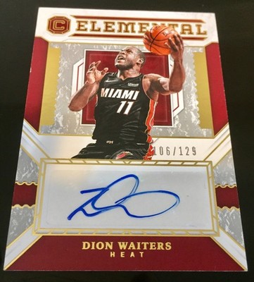 18/19 Cornerstones Dion Waiters Autograph 106/129 Heat NBA2K15 Voice Actor