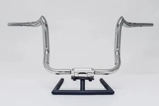 KST Kustoms Bison Bagger Apes Polish 12" Rise  1.5" Handlebars Harley FLH 96-Up