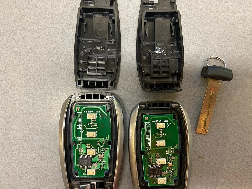 LOT 2 SUBARU LEGACY OUTBACK Remote FCC ID HYQ14AHC Keyless Entry Key Fob OEM - Image 3 of 3