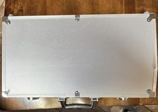 Las Vegas Style Poker Chip Set with Aluminum Case & Playing Cards Casino Theme