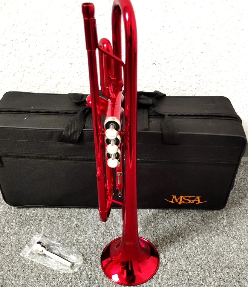 Trompete Bb MSA + Koffer kit für Reinigung - Bild 3 von 4