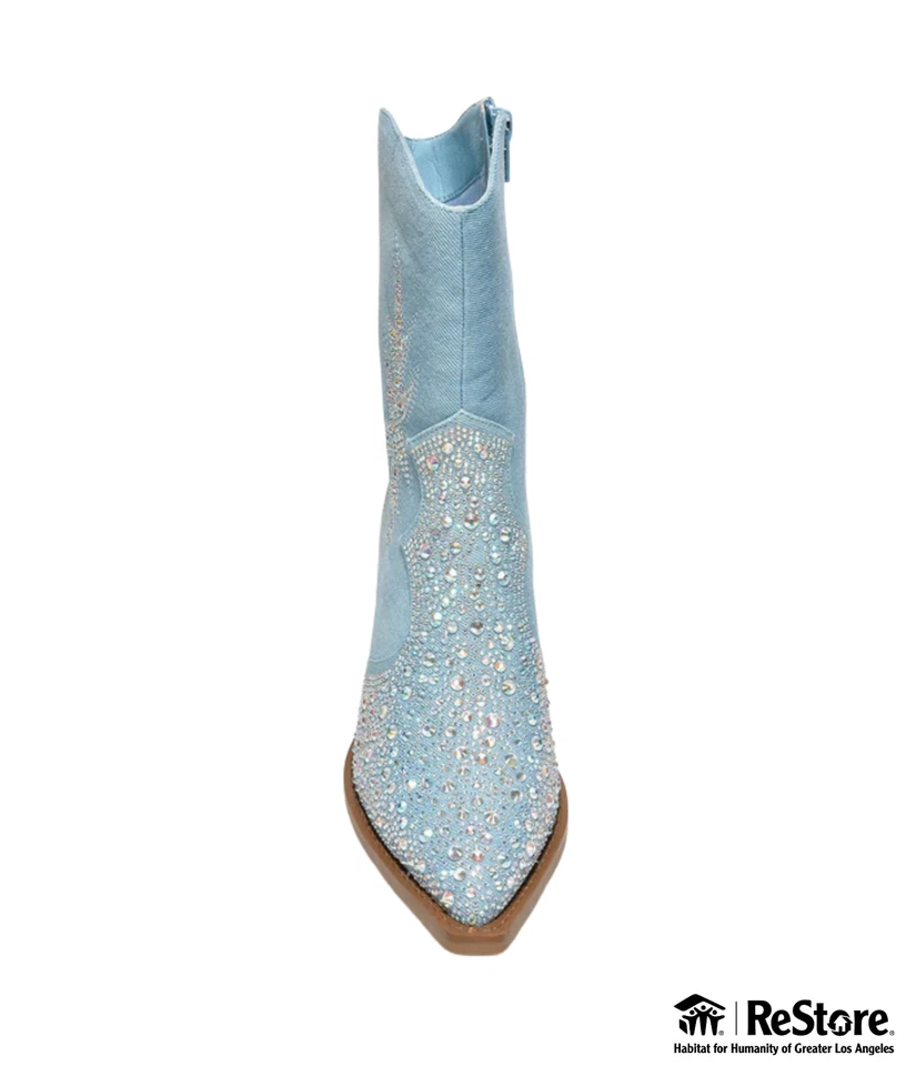 Botín vaquero occidental Cape Robbin Annetta - Denim talla 10 Foto 2 de 4