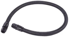 JEGS 120612 Pro-Flo 200 Hose Assembly -6 AN x 2 ft. Long Black Straight Female H