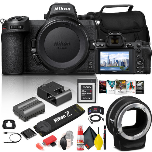 Nikon Z 7II Mirrorless Digital Camera 45.7MP (Body Only) + More Bundle