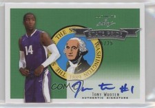 2012 Leaf Ultimate State Pride Silver 5/25 Tony Wroten #SP-TW1 Auto 2d0