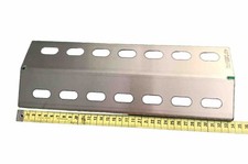 2 St&uuml;ck Aromaschiene Flammenverteiler Edelstahl V2A 335 x 120 x 1,5 mm