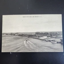 Postcard Bird's-eye view, Sea Bright, NJ