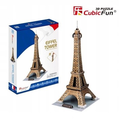 Cubic Fun 3D-Puzzle Eiffelturm 01033 EIFFELTURM 39 Teile C044h