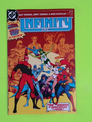 Infinity Inc. #1 Vol. 1 1984 DC Comics High Grade Comic Book J45-215