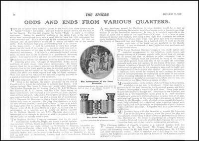 1910 Weihnachtsgeschenke Goerz Fernglas Opernglas (157)
