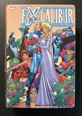 Marvel Excalibur Omnibus vol 4 DM direct Davis cover sealed dings ware READ desc