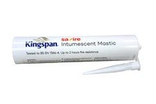 Kingspan Intumescent Mastic Caulking Fire Resistant Sealant 290ml Tube White