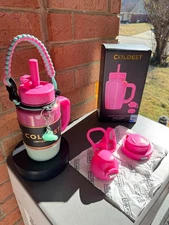 Sale 2DAY  Rare Coldest 15oz Limitless KISSED DREAM , 3 Lids  Leak proof, NIB 