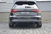 Maxton Design Heckansatz Diffusor Passend FüR Audi RS3 8V Fl Sportback Schwarz H