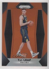 2017-18 Panini Prizm Orange Prizm /49 TJ Leaf #225 fm0