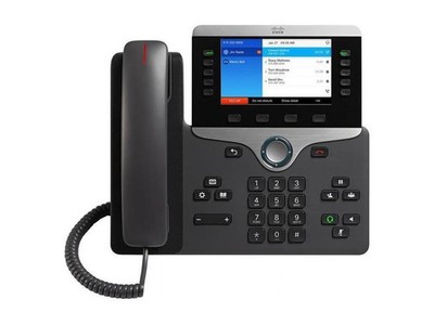 New in Box Cisco IP Phone 8841 3PCC (SIP), 5 line VOIP Phone