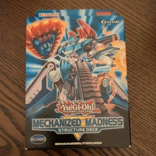 YuGiOh! Structure Deck: Mechanized Madness 1st Edition Brand New and Sealed
