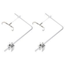 Fish Tank Light Mount Bracket Aluminum Alloy Universal Silver Aquarium Stand