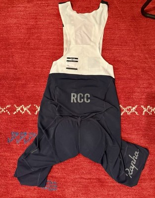 Rapha RCC Pro Team mens Large Bib shorts navy | eBay