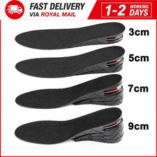Height Increase Insoles Men Women Invisible Heel Lift Taller Shoe Insert Pads