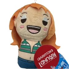 ONE PIECE doll Nami /Round1 Exclusive/ Japan / Kokeshi Plush 6" official New