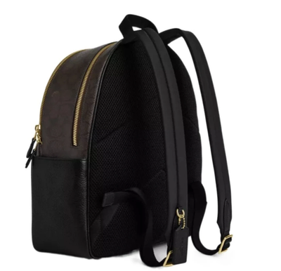Coach Court C5671 Backpack in Signature Canvas Brown Black for