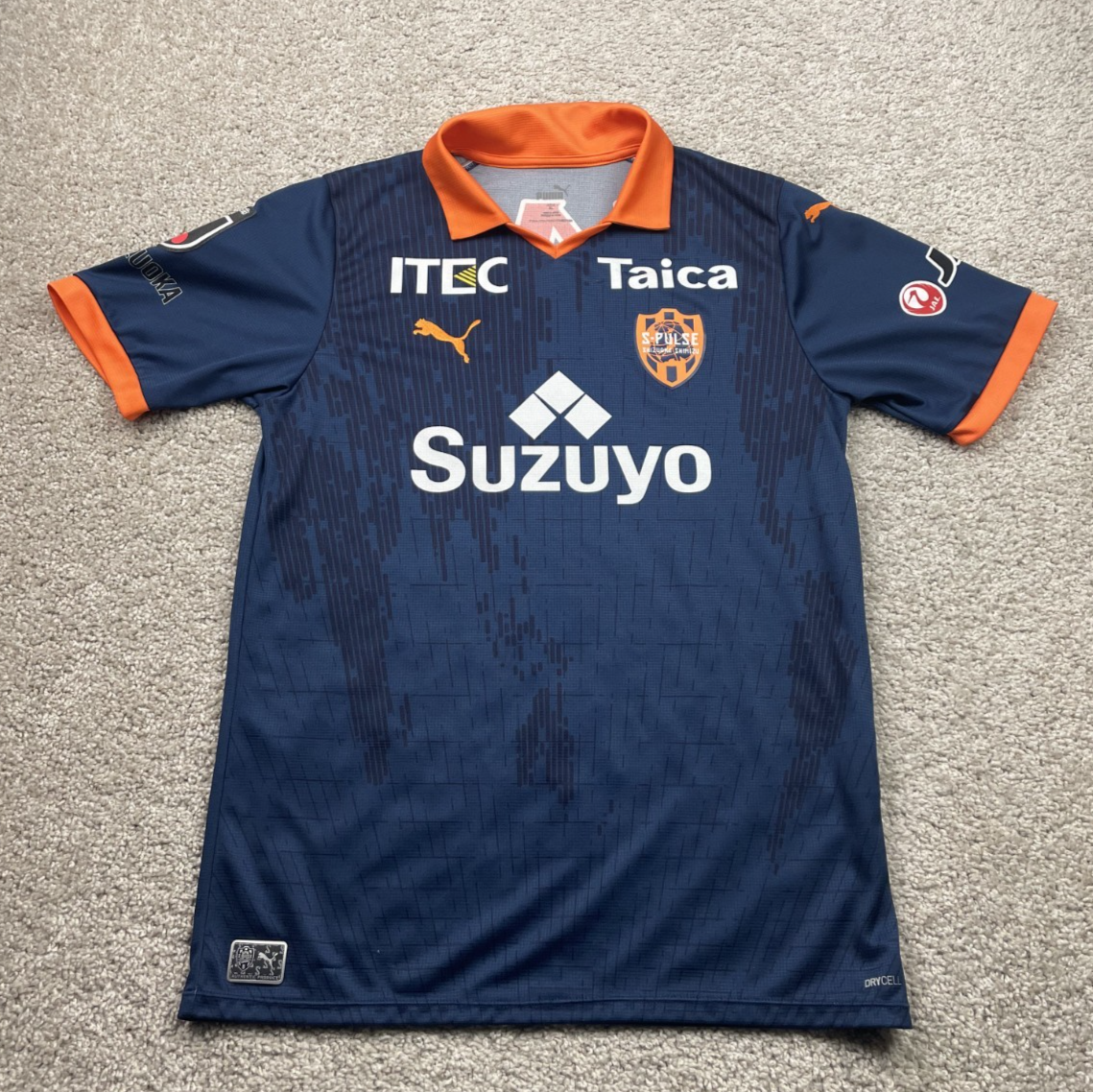 Shimizu S-Pulse Jersey Shirt Men's (XL Asia) Fits medium J League