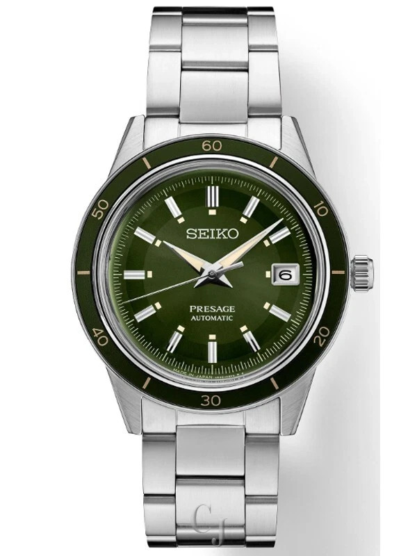 SEIKO SRPG07J1 SRPG07 ,Men Presage,Automatic,Stainless,Silver,Date,WR