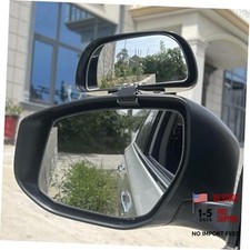 Blind Spot Mirrors Clip On, Car Side Mirror for Blindspot Black 1 Pack